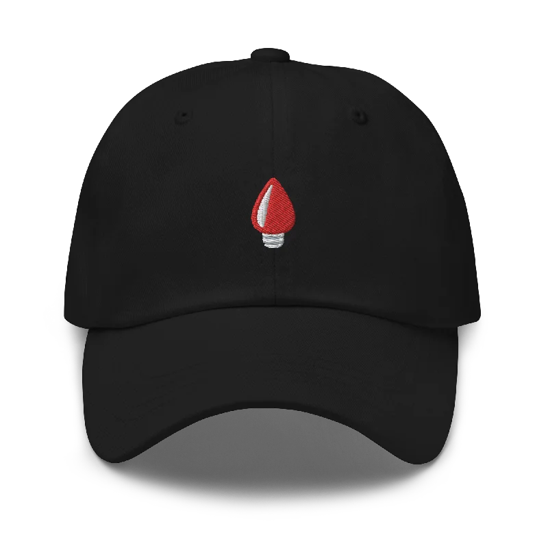 Red Holiday Light Hat