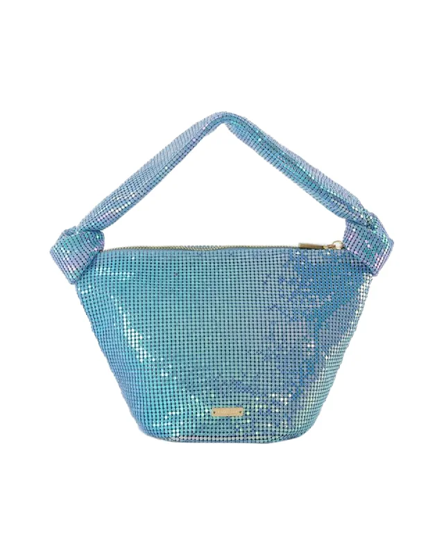 Gia Épaule Bag Accessories - Cult Gaia - Blue Ciel - Strass