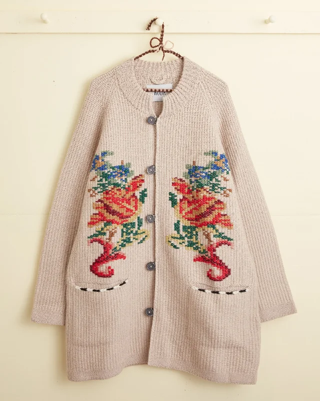 Cape Cod Cross Stitch Jacket