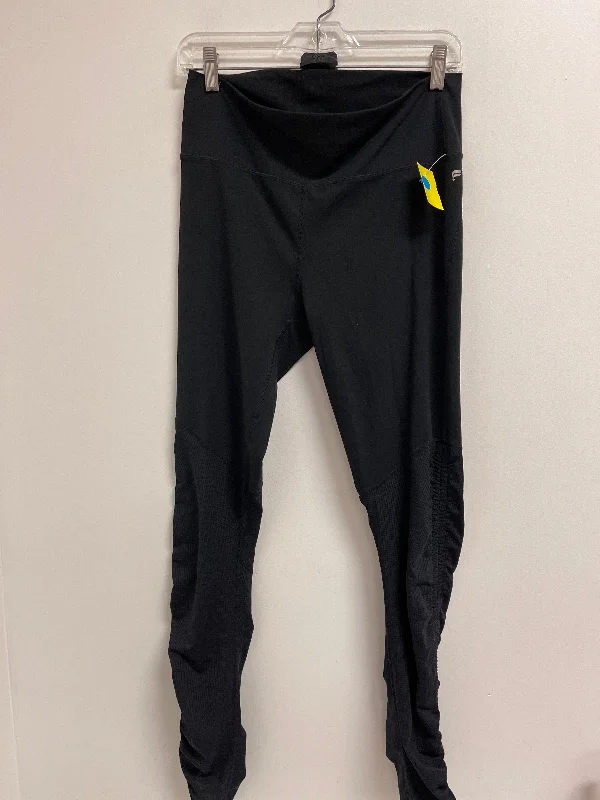 Athletic Leggings By Fabletics In Black, Size: L