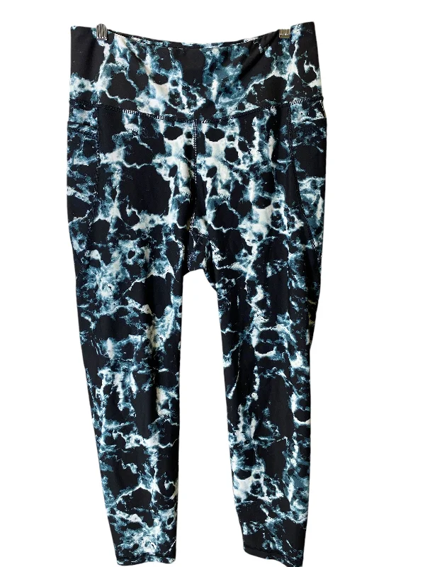 Athletic Leggings By Old Navy In Camouflage Print, Size: Xl