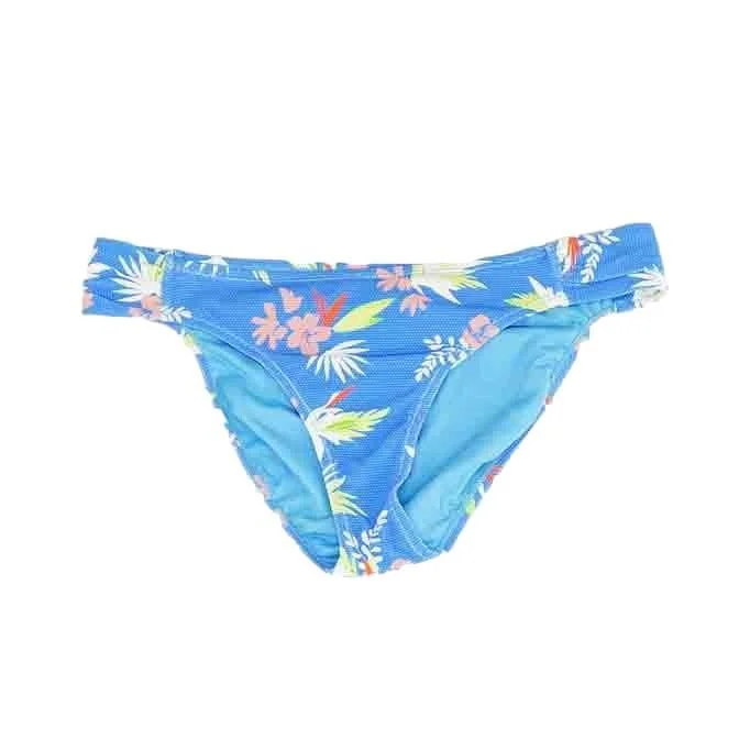 Blue Tropical Swim Bottom