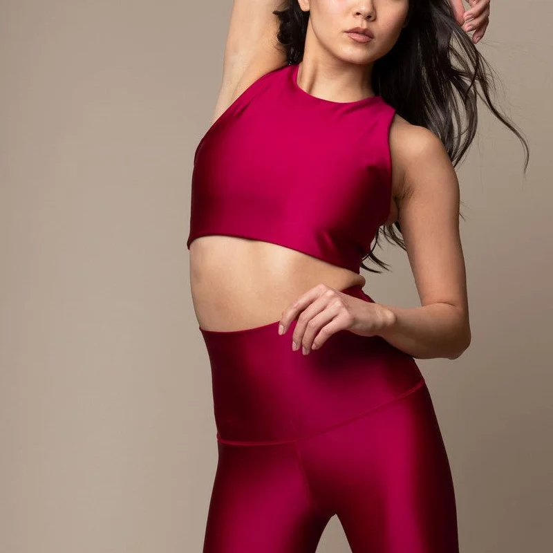 Ultra Luxe Cherry Crop Top